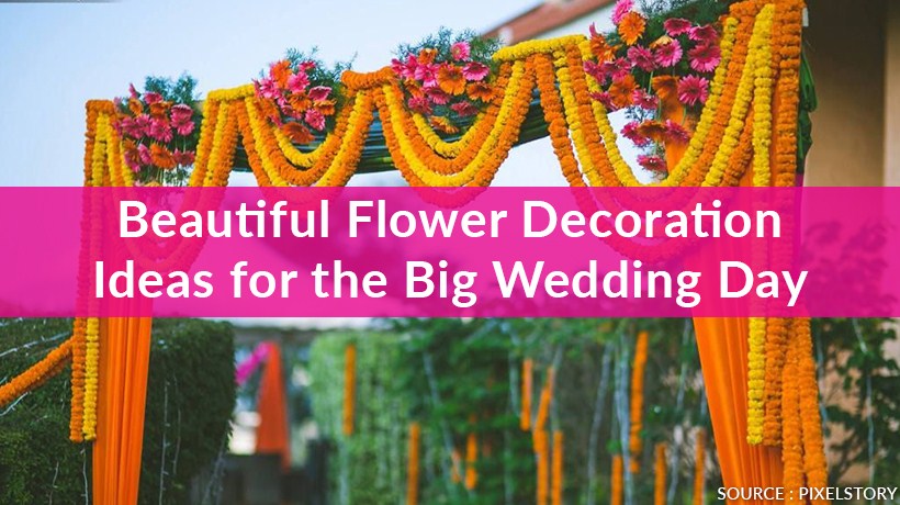 flower decoration designs for wedding