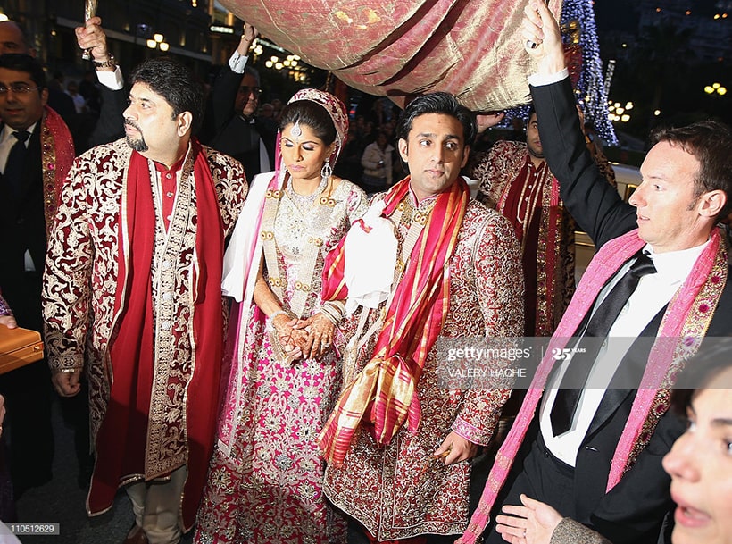 Kajal-Fabiani-and-Gaurav-Assomull-most-extravagant-weddings-in-India-min
