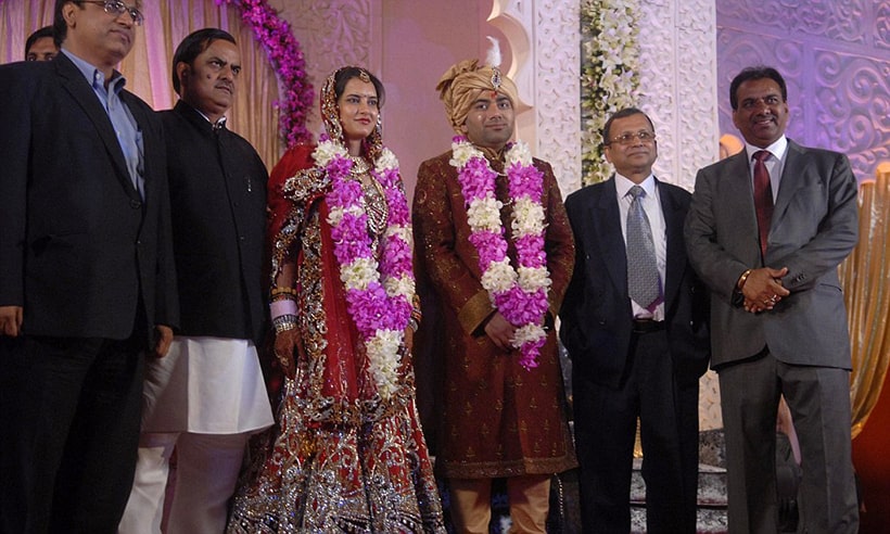 Lalit-Singh-Tanwar-and-Yogita-Jaunapuria-wedding-most-extravagant-weddings-in-India-min